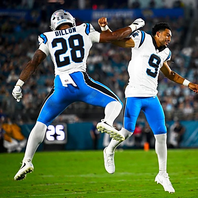 Bryce Young and the Panthers find better footing in a 34-17 victory at the Jaguars