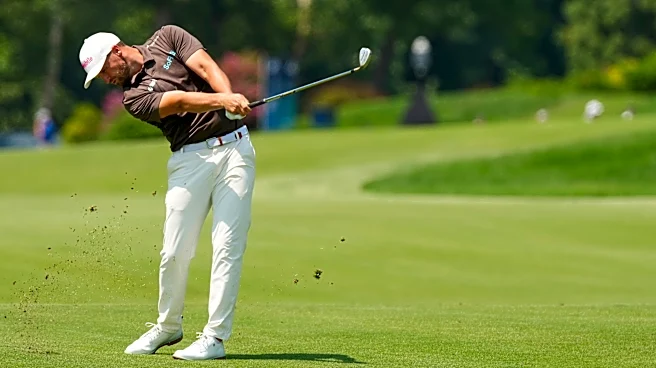 Wyndham Clark pulls away for 5-shot lead at Bellerive over McIlroy and Cantlay