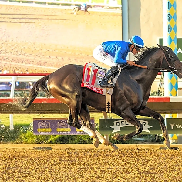 Knightsbridge pulls away to win the $1M Pacific Classic by 6 1/4 lengths