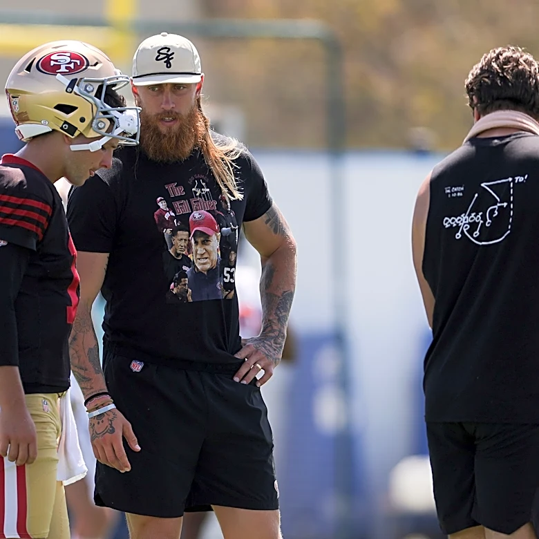 49ers take star TE George Kittle off PUP list 10 days before leaving for Australia