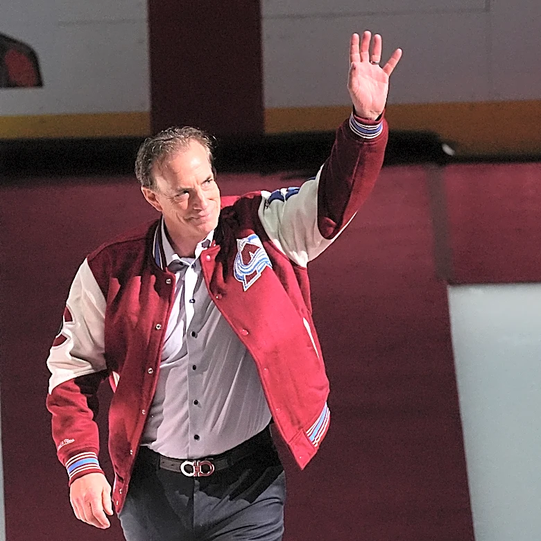 Front office exec Joe Sakic skates with Avs in alumni game as the Cale Makar extension talks roll on