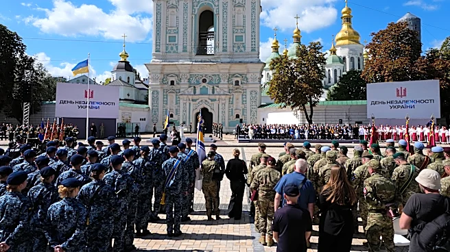 European leaders mark Ukraine’s 35th Independence Day as Russian invasion pushes on