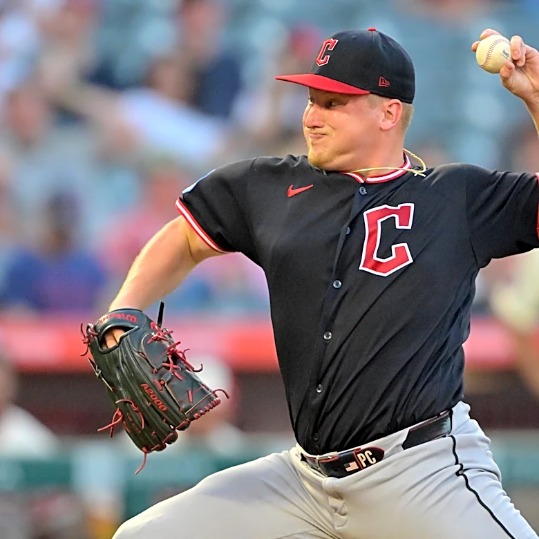 Messick throws 6 strong innings and Hedges hits 2-run homer as Guardians beat Angels 4-2