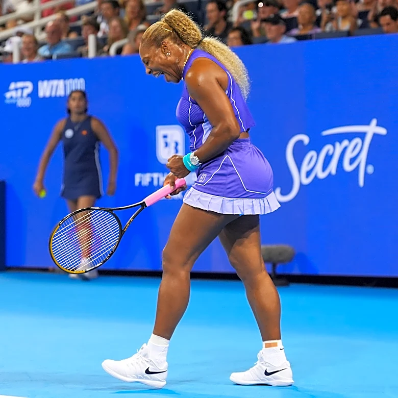 Serena Williams is back at the US Open, playing mixed doubles with Carlos Alcaraz