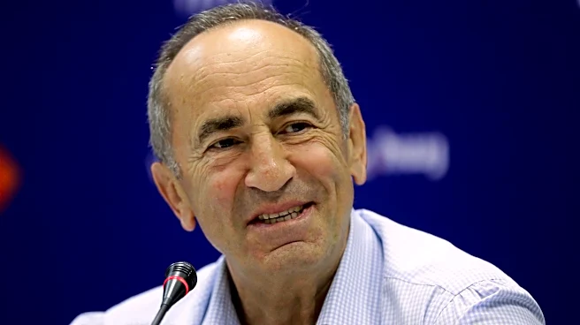 A former Armenian president is detained in a corruption investigation