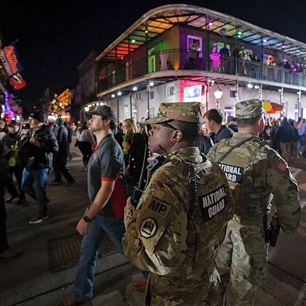 Louisiana National Guard ends deployment in New Orleans after eight months patrolling French Quarter
