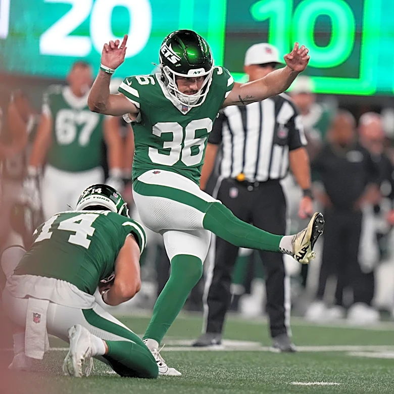 Jets waive Cade York in a close kicking competition, giving the job to Jason Sanders