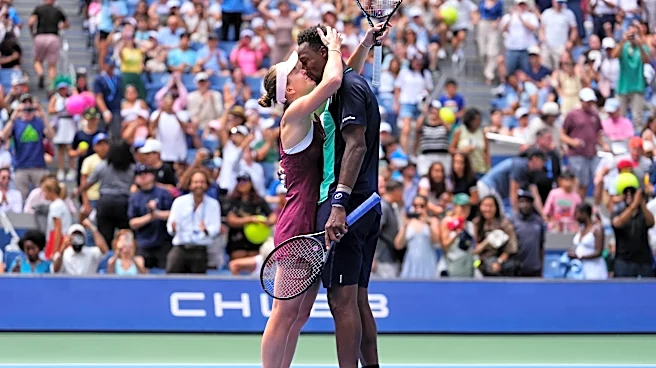 Quite a couple: Spouses Elina Svitolina and Gael Monfils reach US Open mixed doubles semifinals