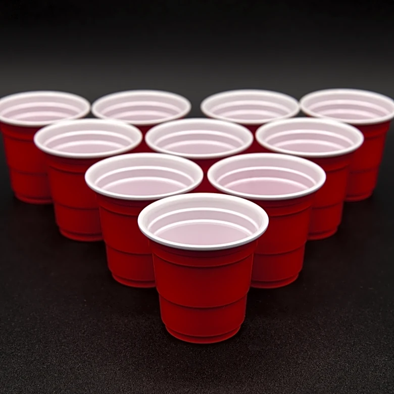 Sippin' (and chuggin') through the years with a party mainstay — the red Solo cup