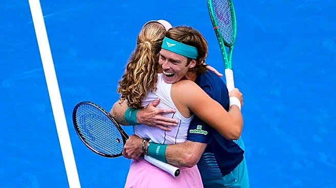 Andreeva wins with Rublev in US Open mixed doubles, then reveals she had a crush on her partner