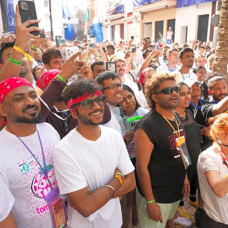 The epic La Tomatina food fight draws thousands to a small Spanish town