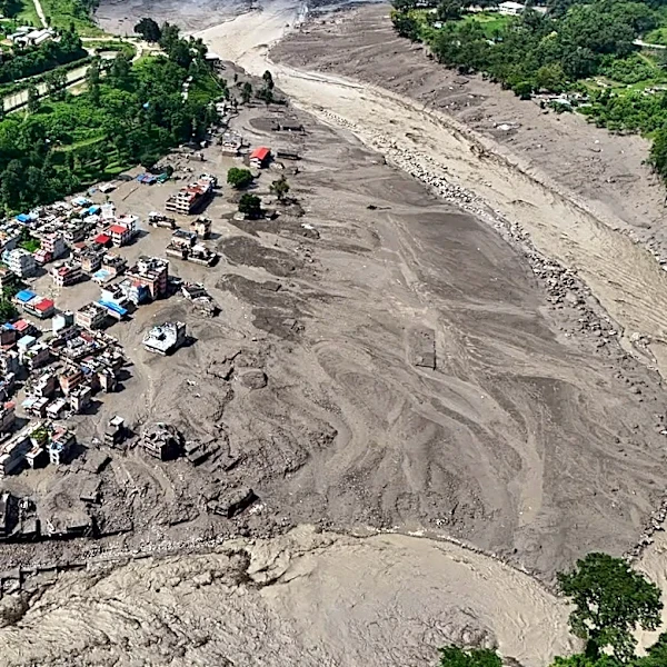 Hundreds missing and at least 8 killed after avalanche triggers deadly flash floods in Nepal