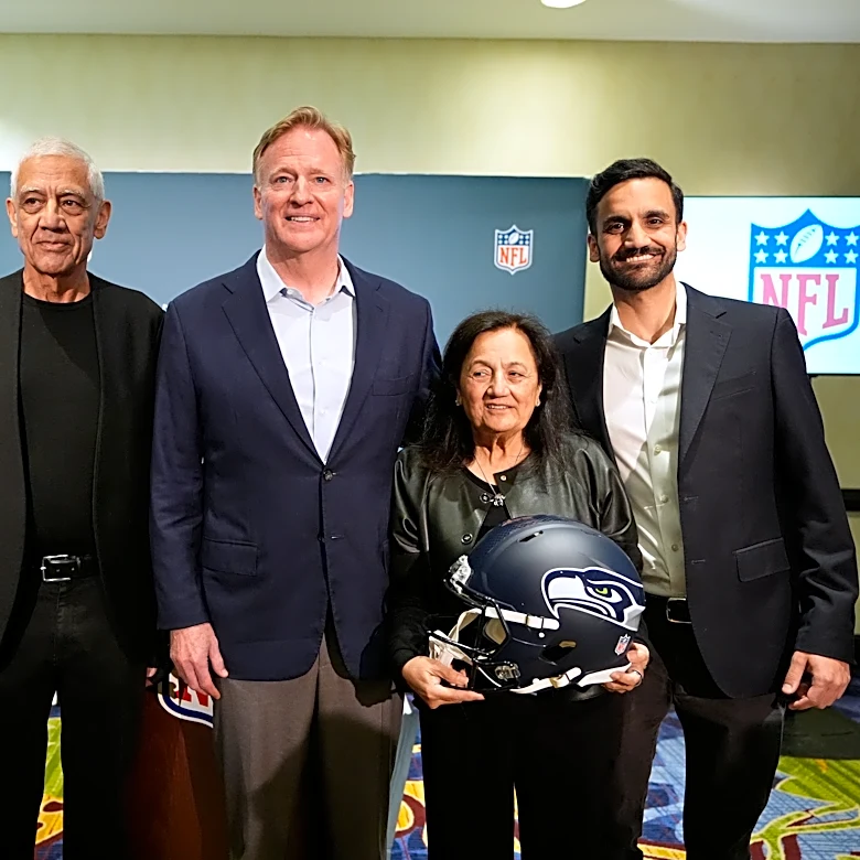 NFL owners unanimously approve the sale of the Seahawks to Vinod Khosla and his family