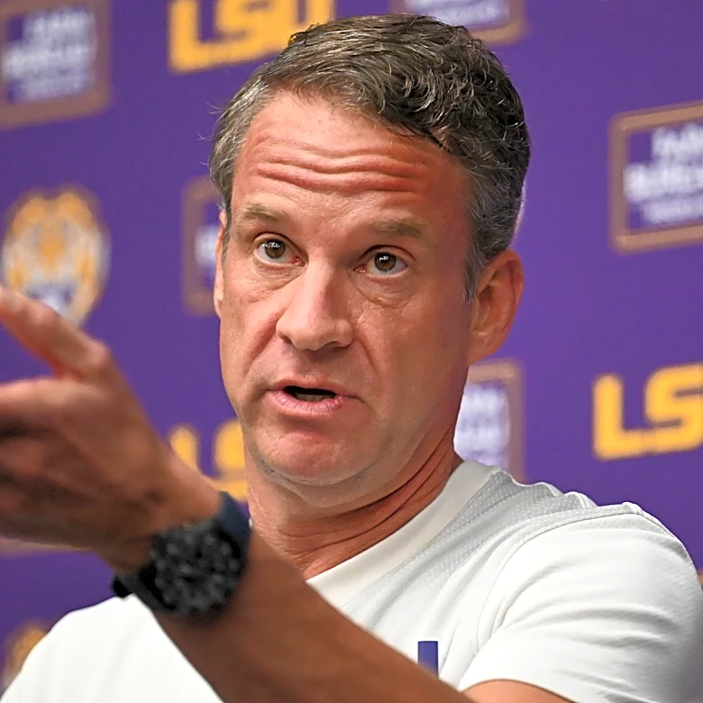 Lane Kiffin dives into a highly anticipated, politically charged first season with No. 11 LSU