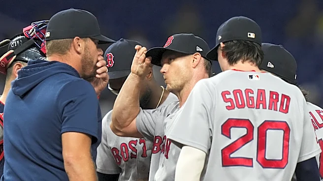 Sanoja, Gusto help Marlins beat Red Sox 4-0 to avoid series sweep