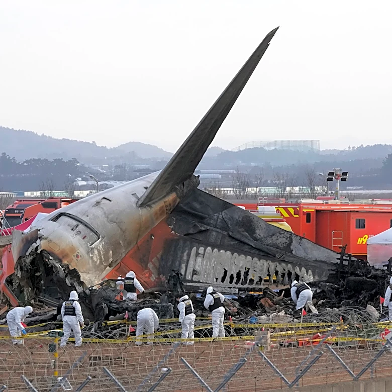 South Korean police seek indictments of 7 transport ministry officials over Jeju Air crash