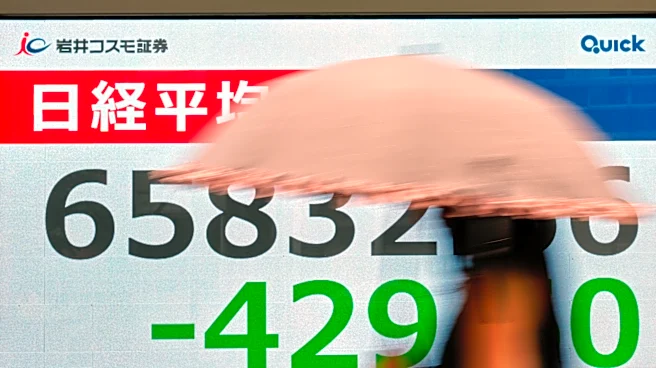 Asian stocks are mixed after Wall Street retreats following economic updates