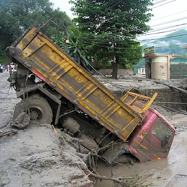 Catastrophic floods caused by a glacier collapse kill at least 273, with more than 1,300 missing