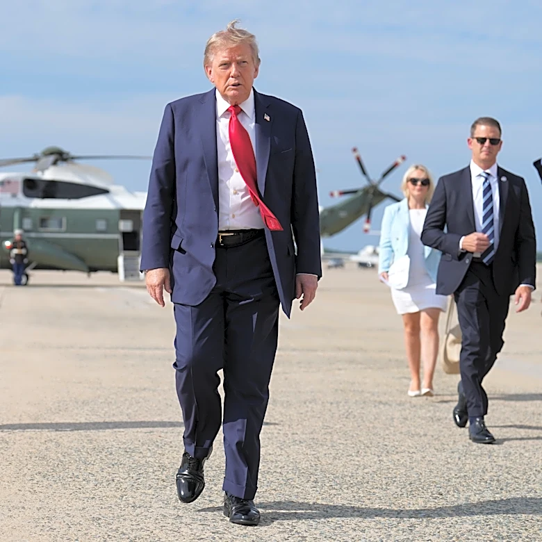 The Latest: Trump signs order to rename Lake Ontario to ‘Lake America’