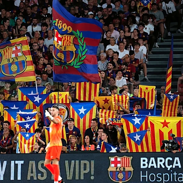 Barcelona scraps tribute to Spain World Cup winners. Act supporting Catalan symbol held instead