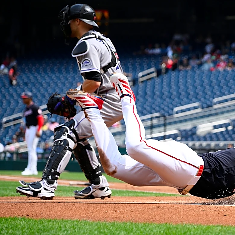 Daylen Lile homers as Nationals top Rockies 7-1 to split 4-game series
