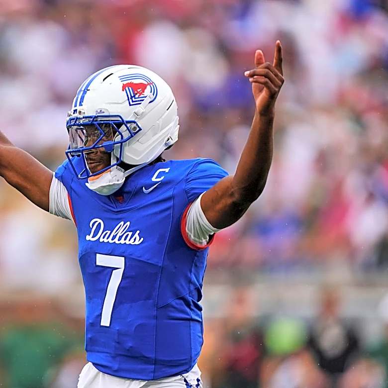 Kevin Jennings unexpectedly got to stay home, QB now in final season at SMU as Heisman hopeful