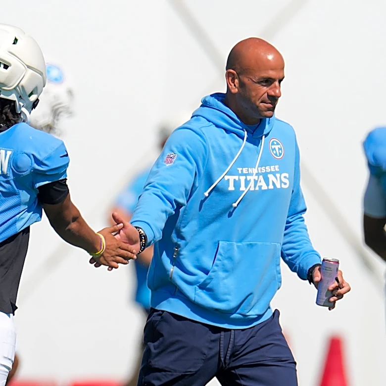 Titans coach calls hit by Bears safety Xavier Woods on Wan'Dale Robinson in joint practice 'cheap'