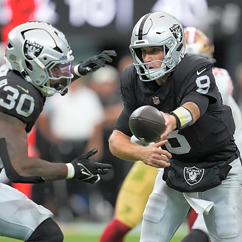 Kirk Cousins looks set to lead the Raiders even as Klint Kubiak keeps QB decision quiet