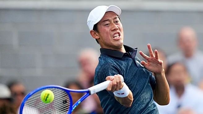 Japan's Rei Sakamoto earns a US Open spot, but beats his retiring hero Kei Nishikori to do it