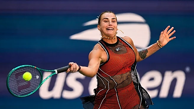 No. 1 Aryna Sabalenka shrugs off her recent struggles as she seeks a third straight US Open title