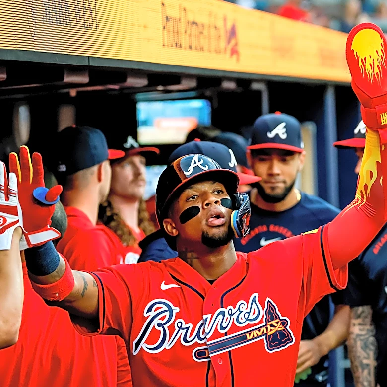 Harris homers, drives in 3, and Acuña has 3 hits as Braves top Rockies 6-4 for 5th straight win