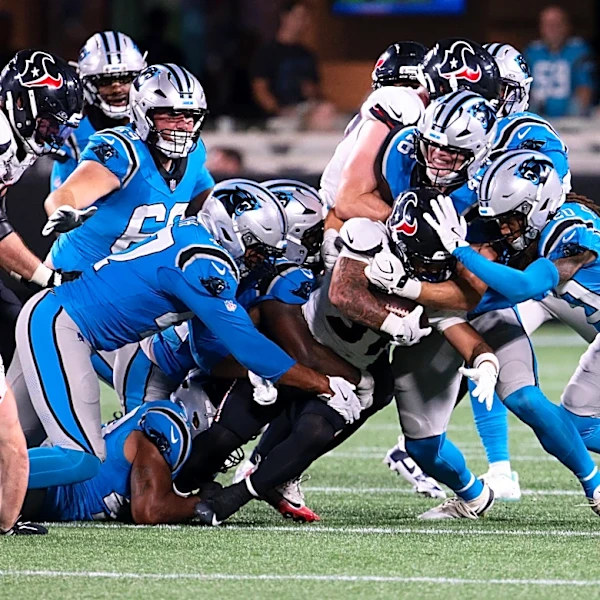 Miles Davis' TD run lifts Panthers to 16-13 win over Texans in preseason finale