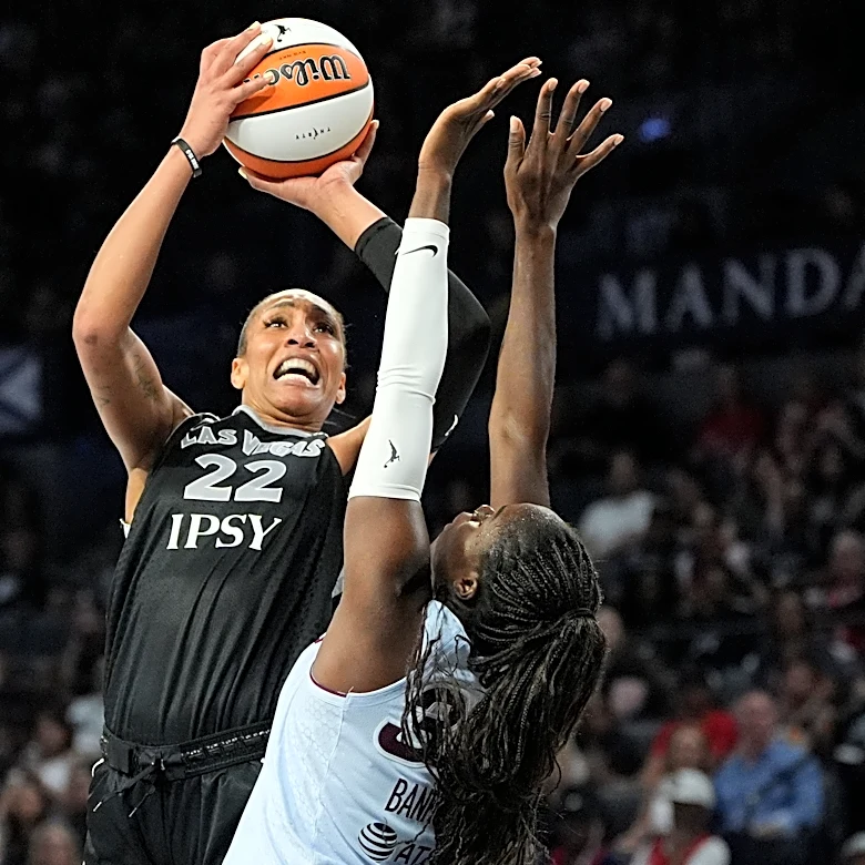 Wilson, Young double up to send Aces past Tempo 93-73 in first game without Smith