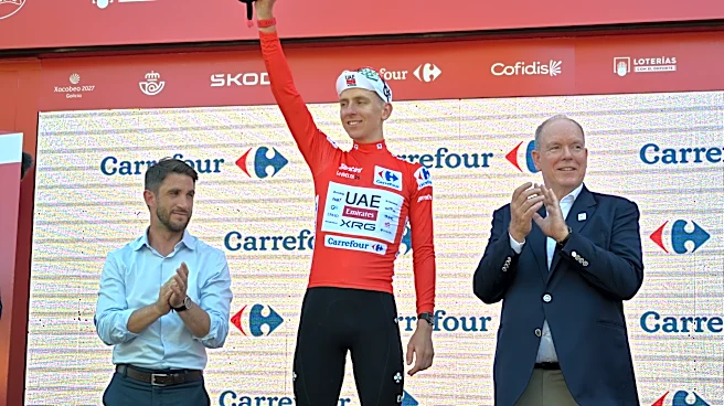 Race leader Tadej Pogacar pulls out of Spanish Vuelta after crashing during Stage 8