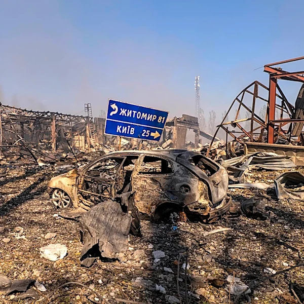 Russian strike on a Ukrainian warehouse kills 37 in the war's deadliest attack this year
