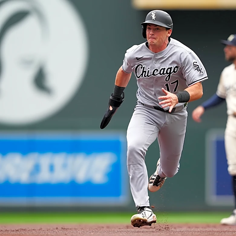 Benintendi has all three Chicago hits, including a home run, as White Sox beat Twins 3-2