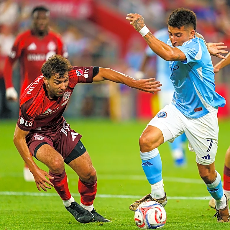 Fernández scores 14th goal this season for NYCFC in 1-1 tie with Toronto