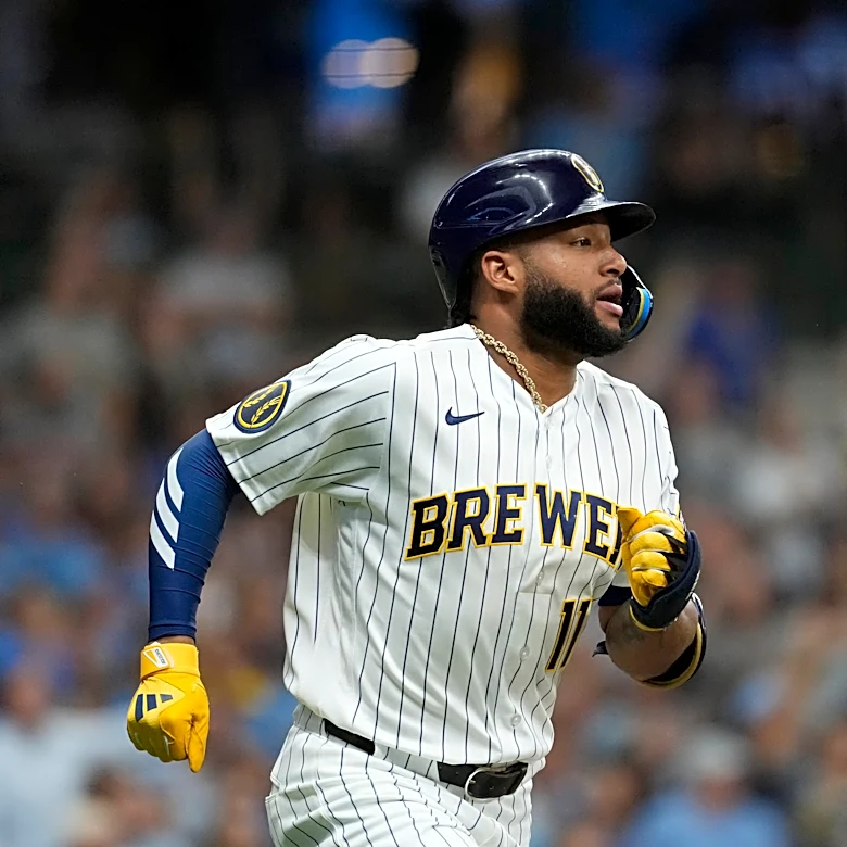 Brewers' Jackson Chourio joins exclusive club by producing three 20-homer seasons before turning 23