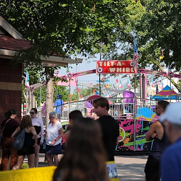 Spinning and dipping, Minnesota fairgoers delight in the classic Tilt-A-Whirl ride as it turns 100