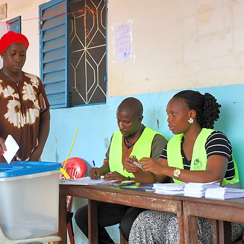 Guinea-Bissau votes in a referendum on granting the president expanded powers