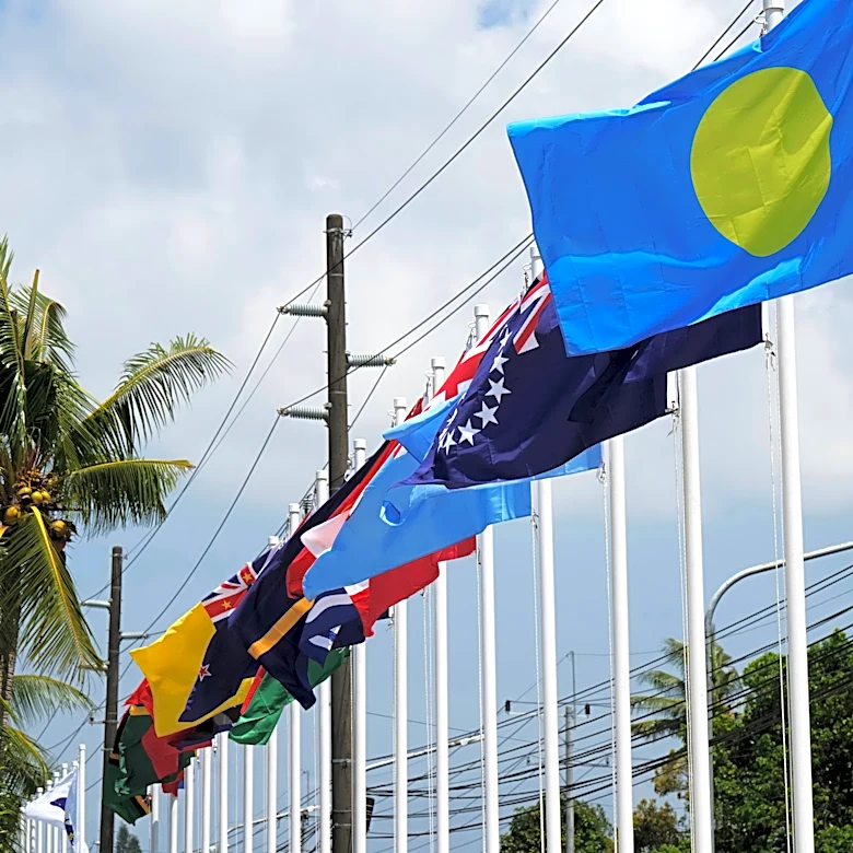 Great power rivalry threatens to overshadow a summit of some of the world's smallest island nations