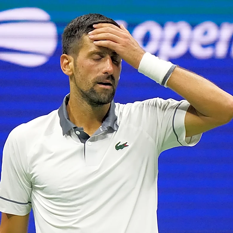 Novak Djokovic loses in opening round of US Open for first time, falling in 5 sets to Mariano Navone