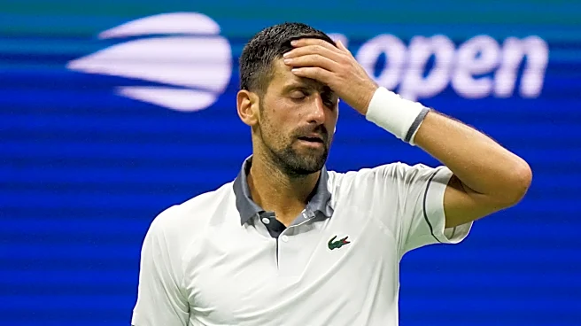 Novak Djokovic loses in opening round of US Open for first time, falling in 5 sets to Mariano Navone
