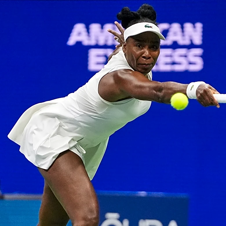 Venus Williams bows out of her 26th US Open with a 1st-round loss to Sofia Kenin