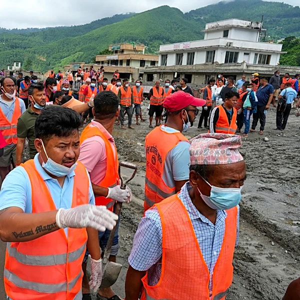 Rescuers seek workers feared trapped in Nepal hydropower tunnels as flood deaths surpass 900