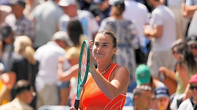 Aryna Sabalenka wins to start her US Open and Carlos Alcaraz is getting started on his