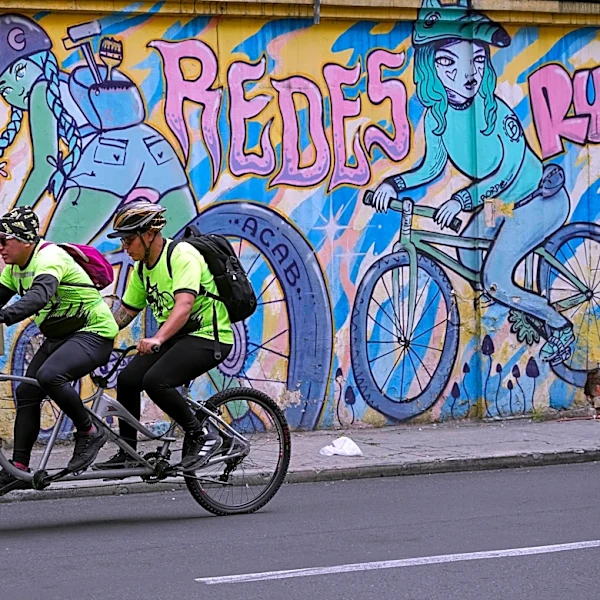 Tandem bicycle club in Ecuador's capital leads blind riders to new adventures