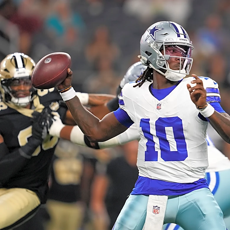 Cowboys waive backup QB Joe Milton and say tackle Broderick Jones will compete to start