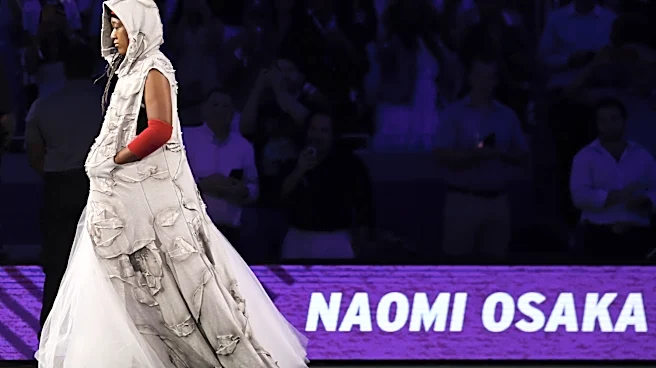 Naomi Osaka's US Open look channels Allen Iverson with gray hoodie and hair in cornrows