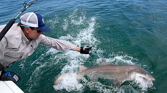 Researchers catch sharks off NY's Hamptons, attach trackers to toothy predators